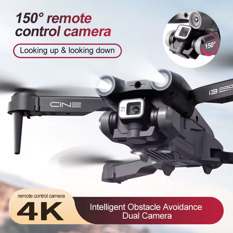 V966 Foldable Drone With HD Camera (Black)